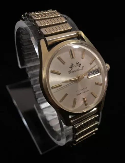 🍸Rat Pack Era🍸 Vintage 1960s Men’s Benrus “Competition II” Self-Winding Watch