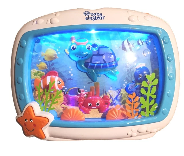Baby Einstein Sea Dreams Sleep Soother Music Crib Toy Fish Tank Aquarium TESTED
