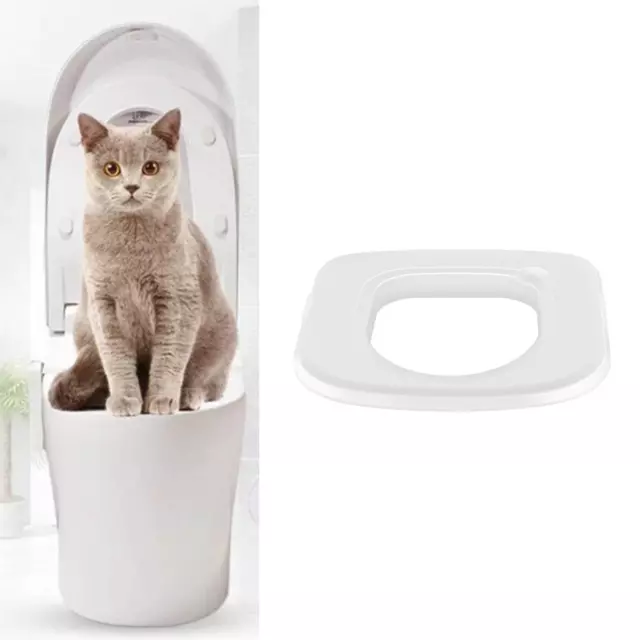 Cat Toilet Trainer, Pets Training Cat Litter Tray Kitten Pet Litter Box Toilet