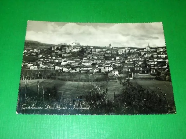 Cartolina Castelnuovo Don Bosco - Panorama 1950 ca.