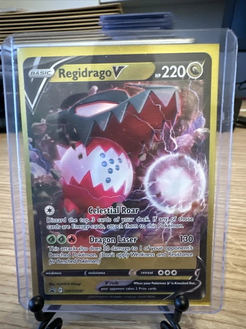 Pokémon TCG Regidrago V SWSH Black Star Promos SWSH281 Holo Promo