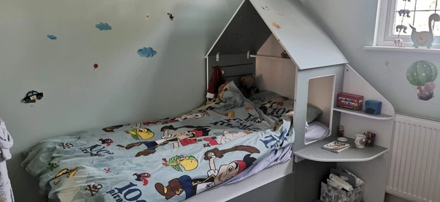Argos home boutique house single cabin bed deals