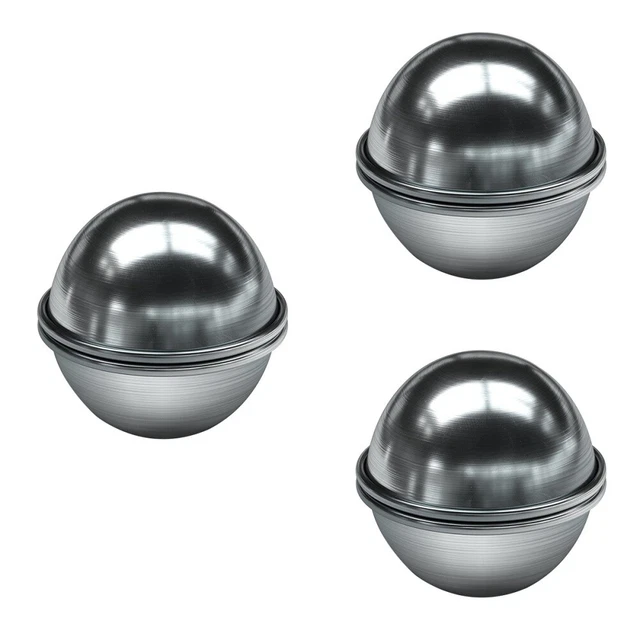 2 piezas molde de bomba de baño de metal para la fabricación de bombas de baño