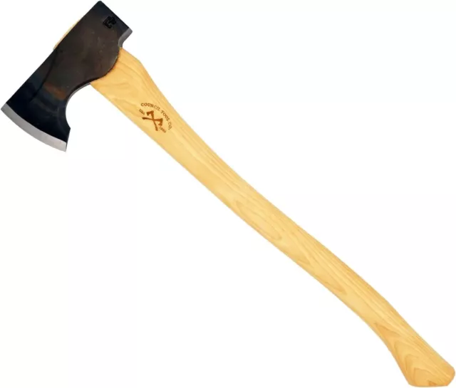 Council Tool 2 lb. Wood-Craft Pack Axe, 24" Hickory Handle, Made in The USA!