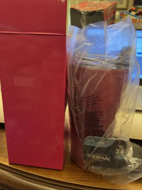 PRIMULA 20 OZ STAINLESS STEEL Hot Cold Travel Cup Thermal Tumbler Pink