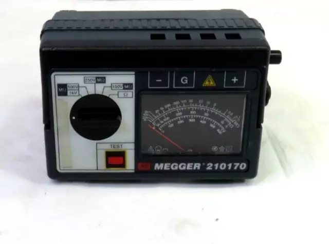 AVO Megger 210170 Insulation Tester, FOR PARTS/ REPAIR