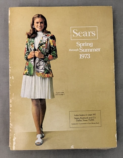 VINTAGE 1973 SEARS Spring Through Summer Full Catalog ☆ $24.95 - PicClick