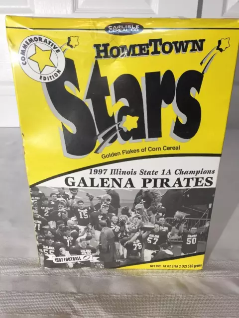 Galena Pirates Hometown Stars Commemorative Box 97 Illinois State Champs Galena