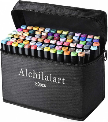 MARKER Marker Set–Marqueurs Manga 40/60/168/212 Couleurs Feutres Double Pointe Alcool D 