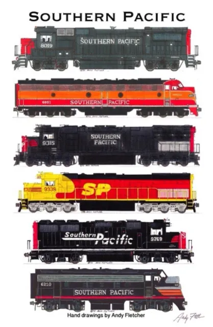 SOUTHERN PACIFIC DIESEL Locomotives 11
