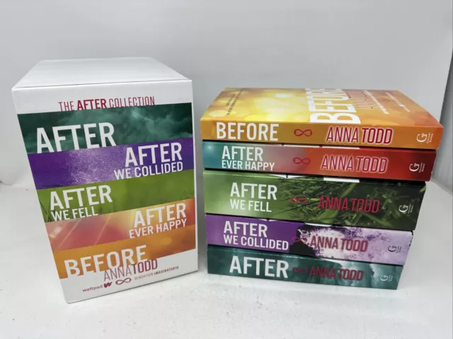 The After Collection : 5 Book Set by Anna Todd (Paperback, UNMARKED!)