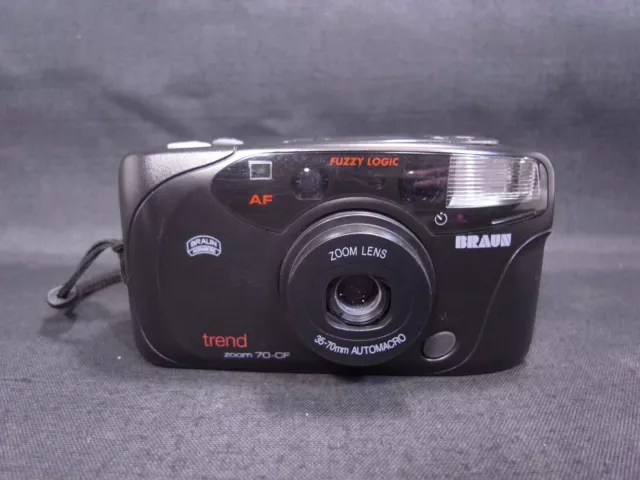 BRAUN TREND ZOOM 70-CF AF CÁMARA DE PELÍCULA DE APUNTAR Y DISPARAR 35 mm... 2