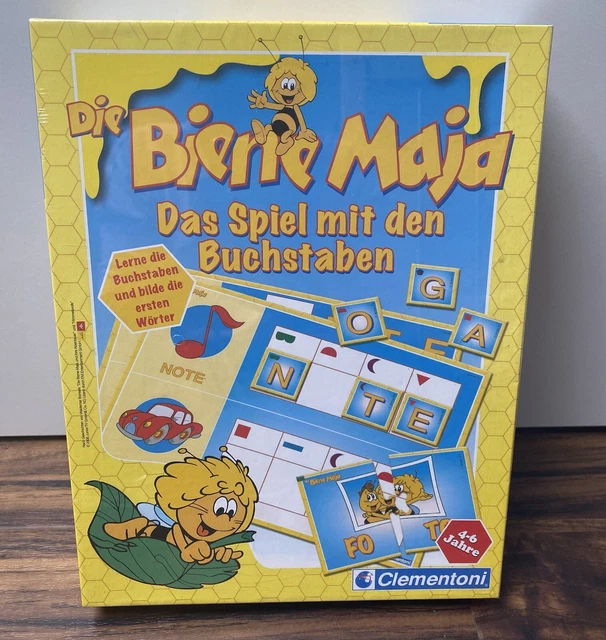 DAS SPIEL MIT den Buchstaben Die Biene Maja Clementoni Neu+OVP EUR 20