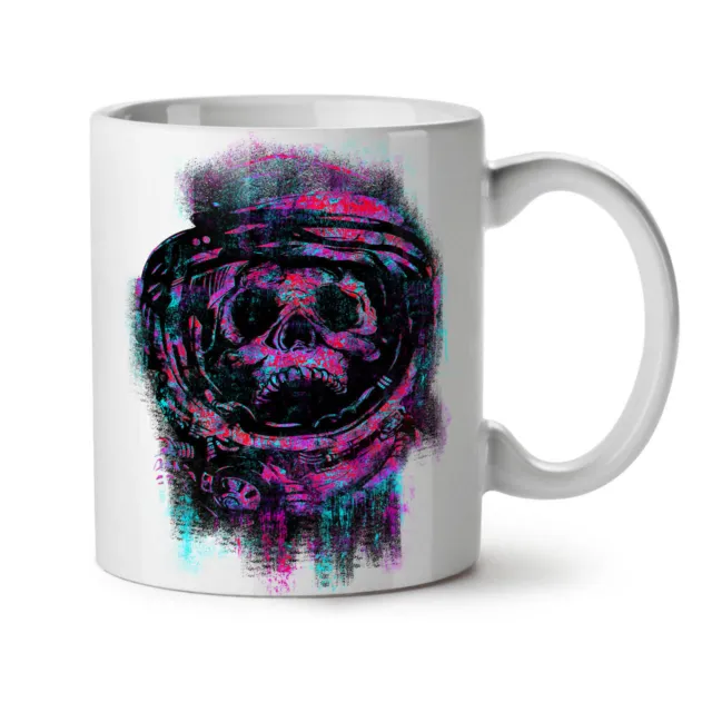 Skull Astronaut Space NUOVA tazza da caffè tè bianco 11 oz | Wellcoda