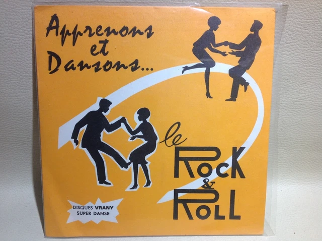 45 tours Apprenons et dansons le Rock&Roll disque Vrany super danse