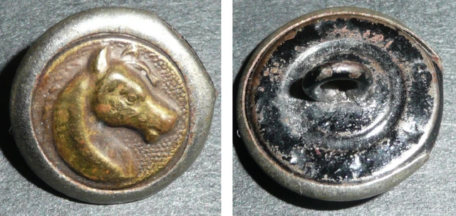 ANCIEN BOUTON CHASSE vénerie, relief. CERF ø1,5 cm. EUR 2,00 - PicClick FR
