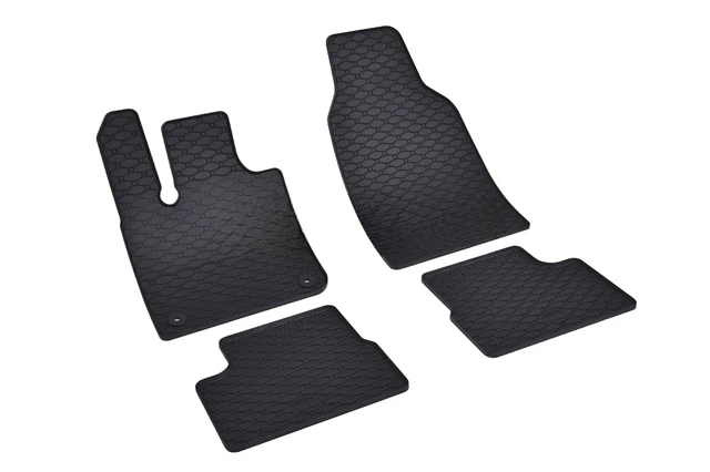 Teppiche Auto Gummi Auf Messen für Fiat 500e Von 2020- Limousine - Cabrio 3+1