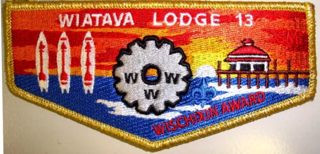 Oa Wiatava Lodge 13 Orange County Council Patch Gmy Wischixin Award Service Flap