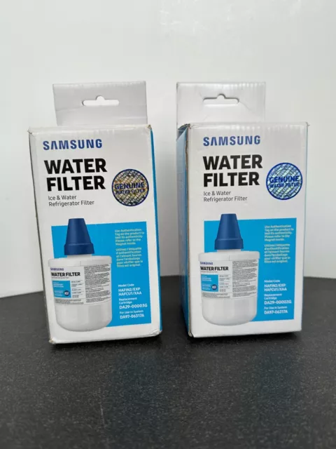 2 GENUINE OEM SAMSUNG Water Filter DA29-00003G DA97-06317A, HAFIN2, HAFCU1