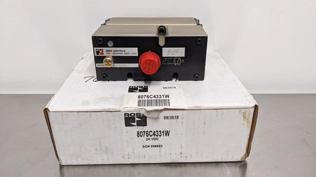 Ross 8076C4331W Solenoid Valve 2-10 Bar