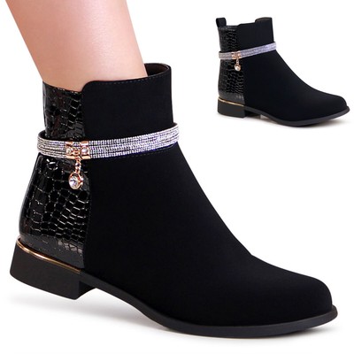 B-Exit Donna Scarpe Stivali Stivaletti Stivaletti Donna Vernice 