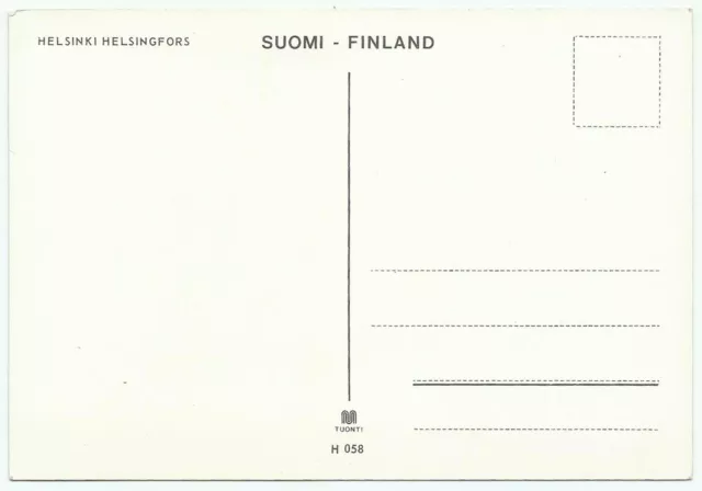 Helsinki-Helsingfors Finland, Vintage Postcard, Finland Souvenir, 5 Views 2