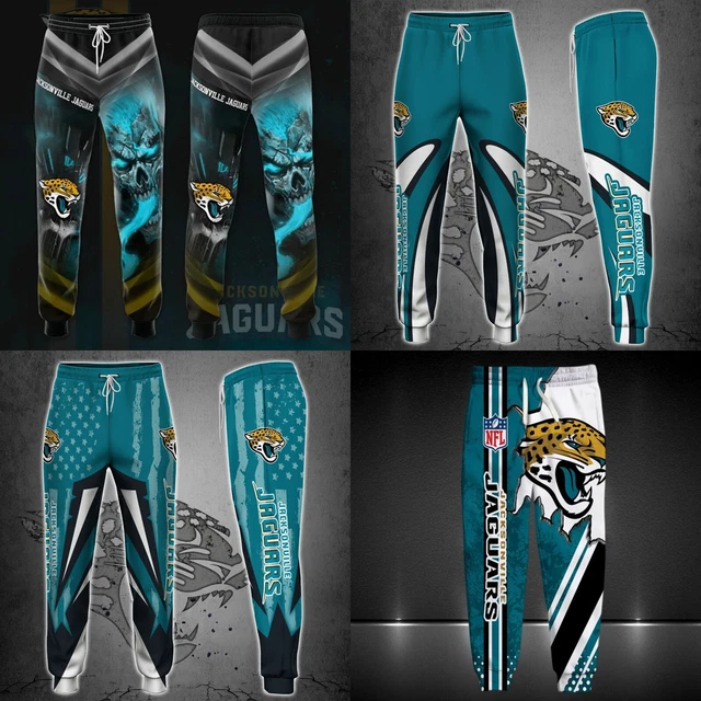 Jacksonville Jaguars Men's Sweatpants Gym Workout Pants Jogging Trousers Gift