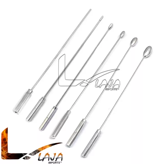 Bakes Rosebud Urethral Dilators Sounds 2mm, 4mm ,6mm ,8mm, 10mm, 12mm,Stainless