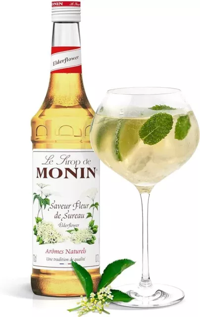 Monin Premium Elder Flower Syrup 700 ml 2