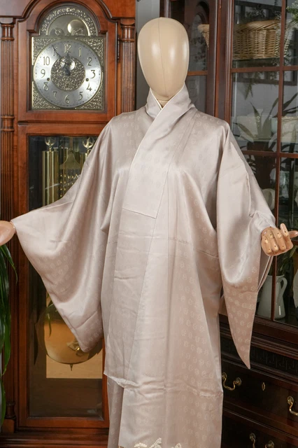 Dear Vanilla Japanese Silk Tomesode Kimono Women's Authentic Japan Made Vintage 2