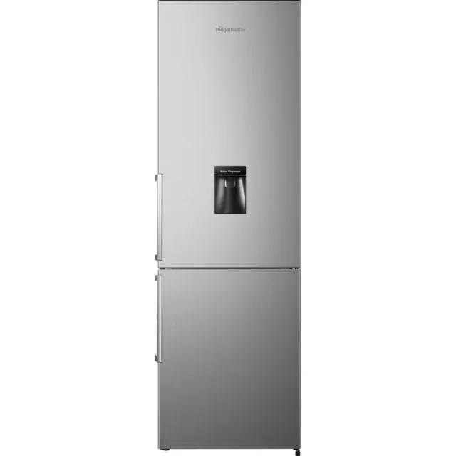 Fridgemaster MC55265DES 55cm Free Standing Fridge Freezer Silver E Rated