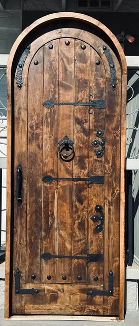 Rustic solid alder door 37-1/2 X 94-1/2 4-5/8 jamb  Right hand inswing IN STOCK