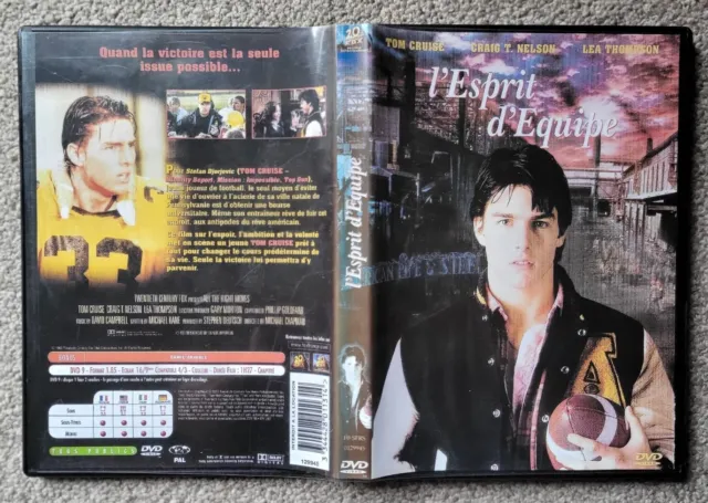 L'esprit D'équipe Dvd Tom Cruise Craig T. Nelson Lea Thompson Michael Chapman