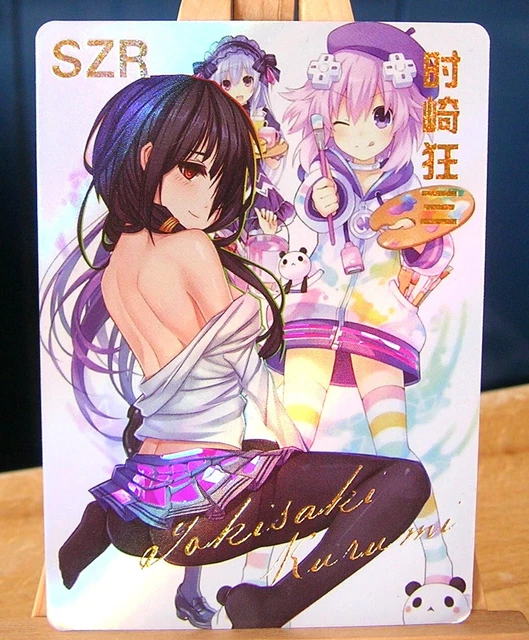 Carte Holographique Anime Kurumi Tokisaki (Date A Live) - SSR 025, Foil, Chine 2022 - Collection