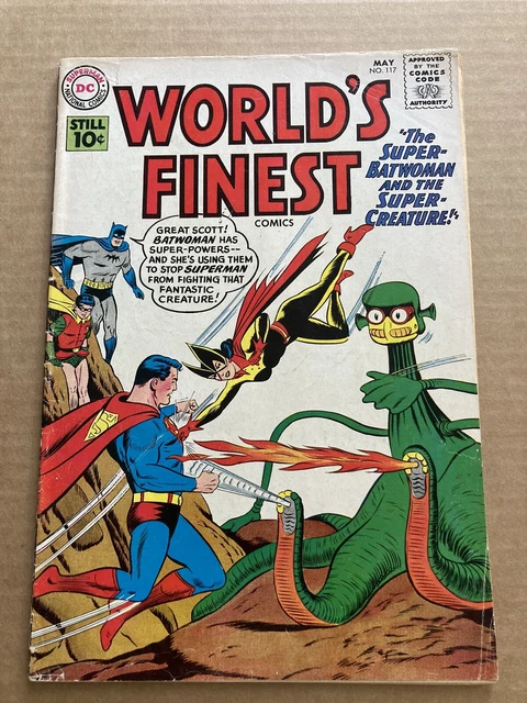 Worlds Finest #117~1961~Superman & Batman