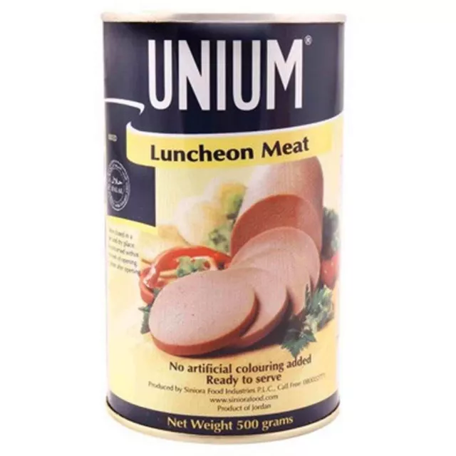 Unium Luncheon Meat 500 Grammi HALAL حلال يونيوم