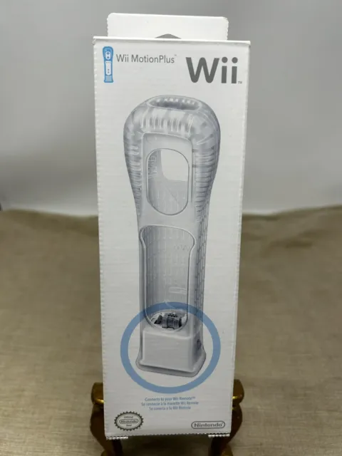 Nintendo Wii Motion Plus Attachment Adapter OEM Original Genuine, Factory Sealed