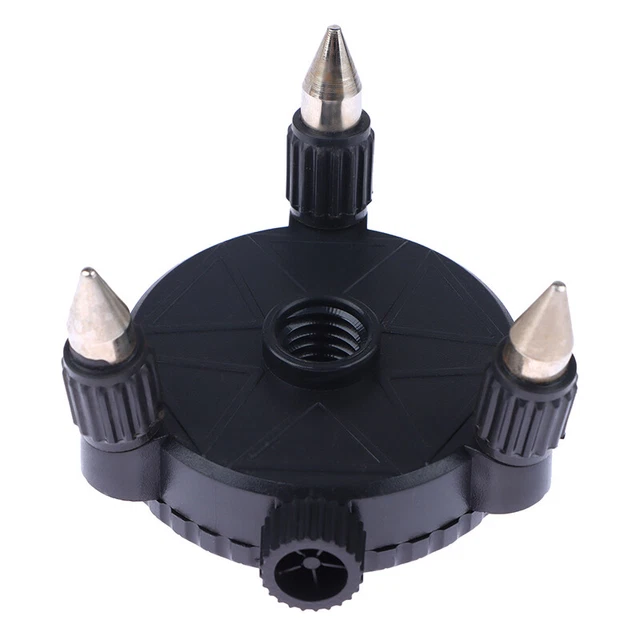Level Meter Adapter 360-Degree Rotation Base Tripod Bracket 1/4 Inch Interfac J2