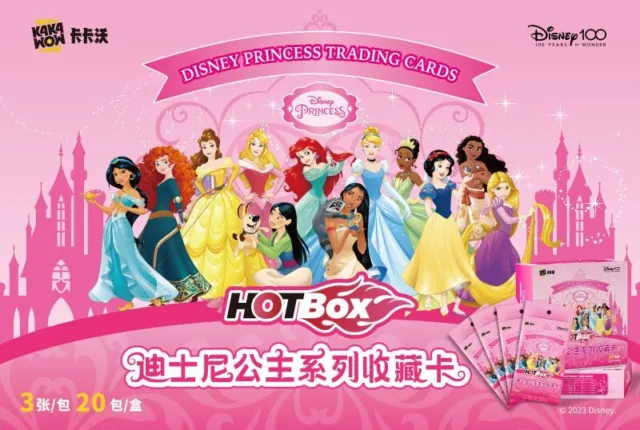 Disney Princess Trading Card 2023 Kakakwow Disney 100 Years Of Wonder 1 CASE