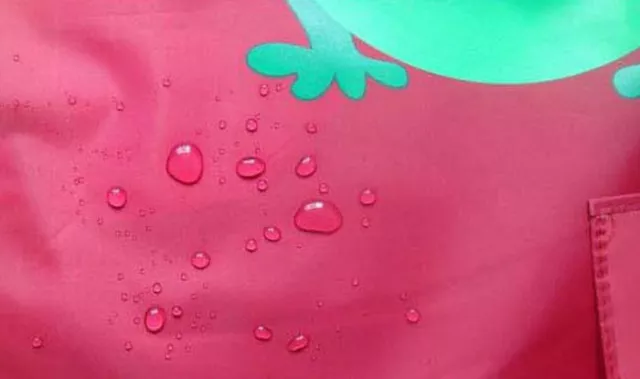 Kids Children Waterproof Frog Print Apron Paint Drink Cooking Craft Art Feeding 3