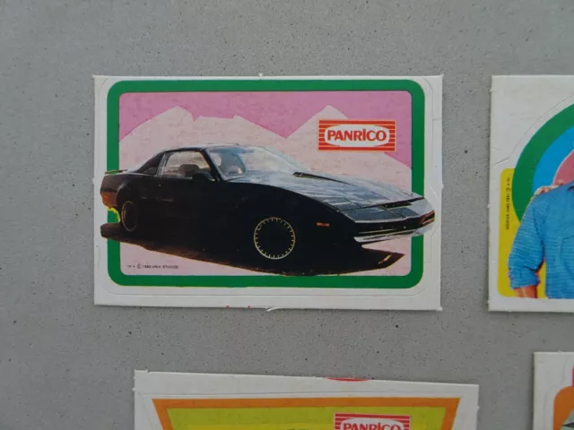 Lot of 4 stickers Knight Rider Panrico 2