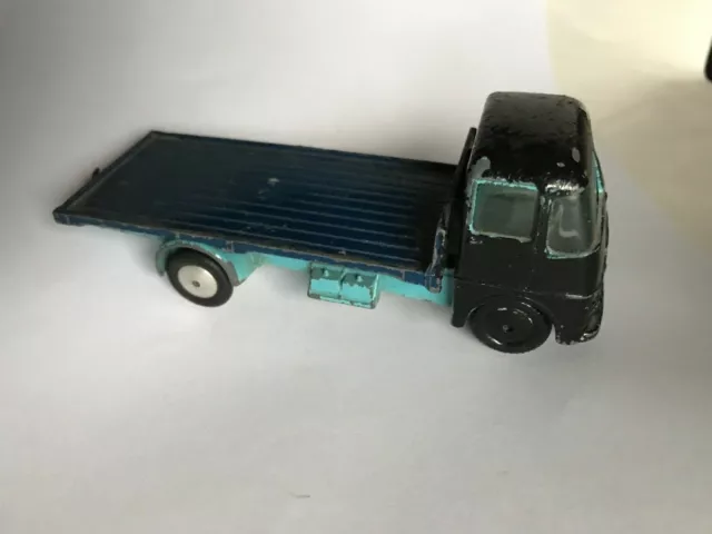 Vintage 1960s Corgi Toys ERF 44G Diecast Light Blue Model Truck Lorry FC GB made 2