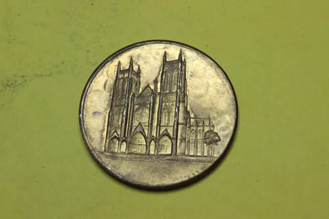 Vintage-Token-Medal-The Cathedral Church Of St. John The Divine-New York
