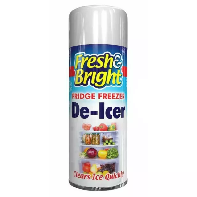Fridge Freezer De Icer Spray Defrost Ice Quick Anti Bacterial Deicer - 200ml