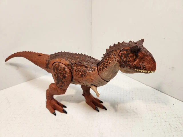 JURASSIC WORLD EPIC Attack Battle Chompin' Carnotaurus Dinosaur Sound