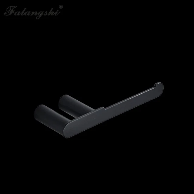 Wall Mount Robe Hooks Toilet Paper Holder Single Towel Rail Bar Bath Accessories