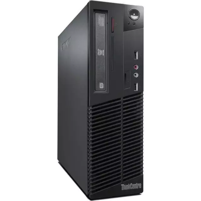 PC SFF LENOVO THINKCENTRE M72E I3-3220 3.3Ghz 4Go 500Go HDD DVD-RW W10