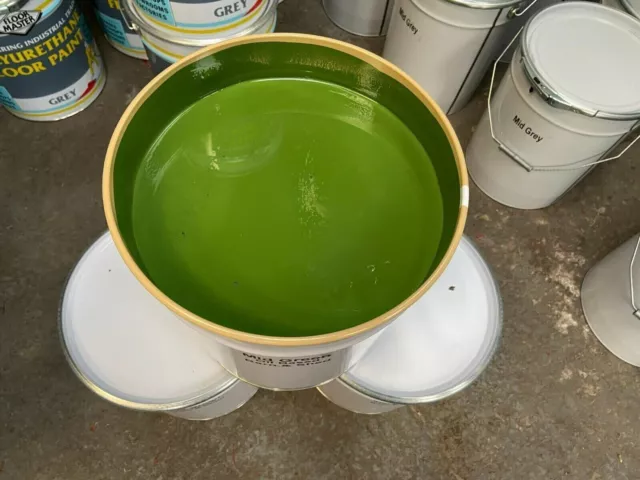 Paintmaster Skip & Behälterfarbe ~ Emaille Glänzend ~ Braunschweig Grün Tolle Abdeckung