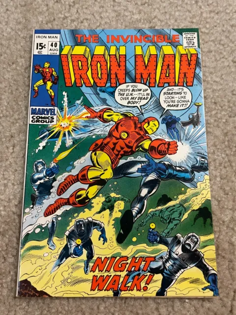 The Invincible Iron Man #40 Marvel Bronze Age Comic Book