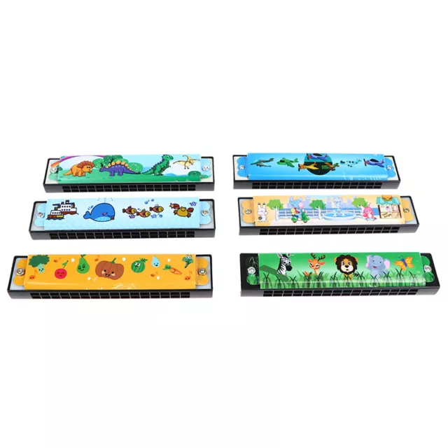 Cartoon 16 Holes Cute Harmonica Musical instrument Kids Educational Toys~ LM Th